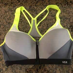 Zip Front VSX Sports Bra